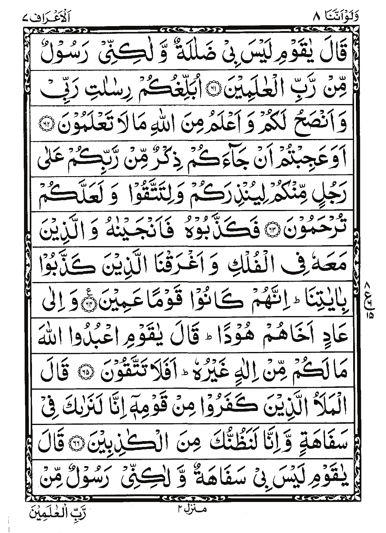 Surah Al-A'raf Page 12